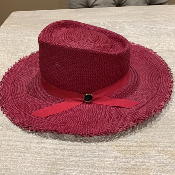 NWOT Gladys Tamez Straw Hat - Picture 2 of 10